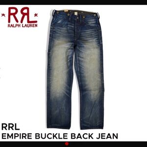 Ralph Lauren RRL Empire Buckle Jeans Men’s 28x32